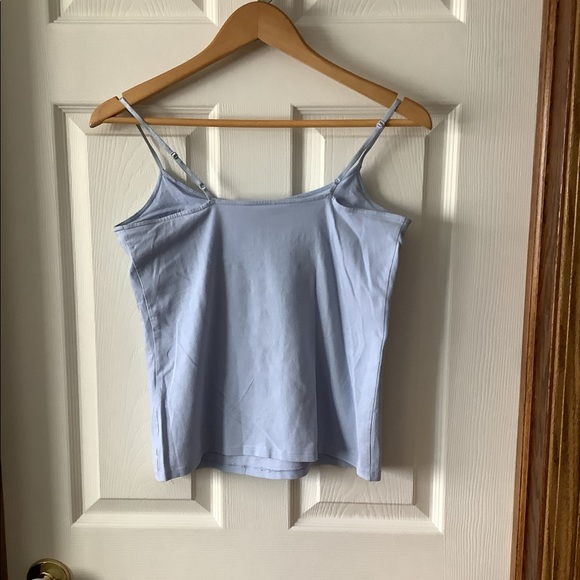 Ladies baby blue tank top medium - Picture 2 of 3